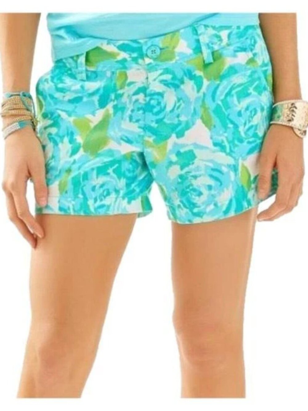 NWOT Callahan First Impression Poolside Blue short